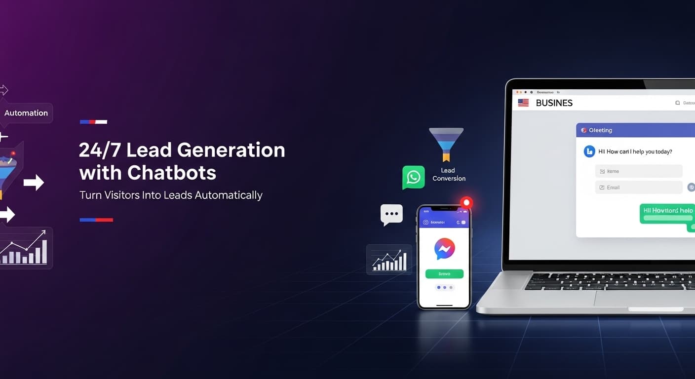 How Chatbot Integration Turns Your Website Into a 24/7 Lead Generation System